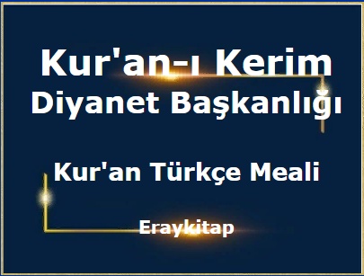 Diyanet-Baskanligi-Kuran-Türkce-Meali