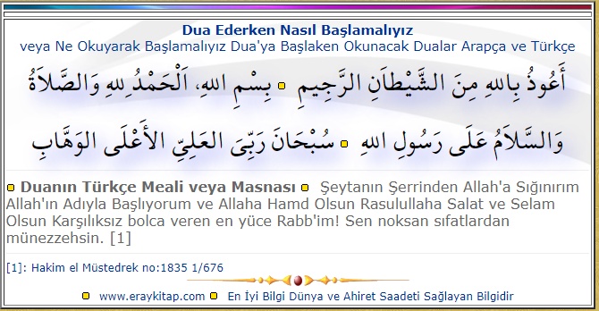 Duaya-Baslaken-Okunacak-Dualar
