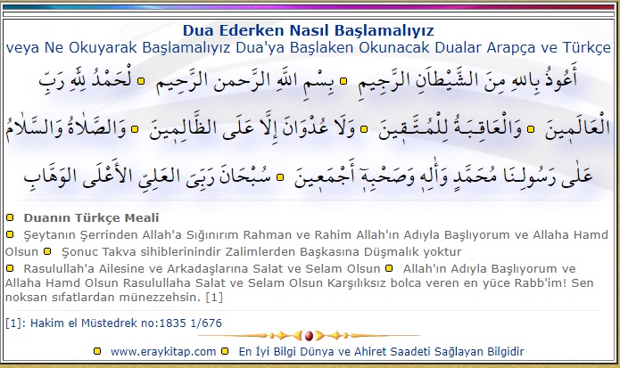 Duaya-Baslaken-Okunacak-Dualar